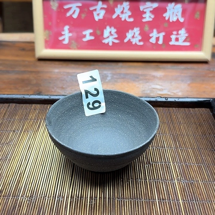 纯手工制作粗陶茶具