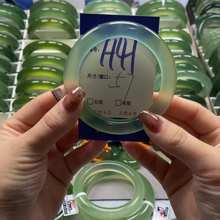 蛇纹石玉未镶嵌手镯珂****店