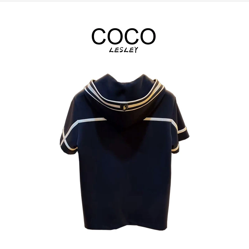 【微姐专属】  欧货轻奢高定大牌男装连帽T恤