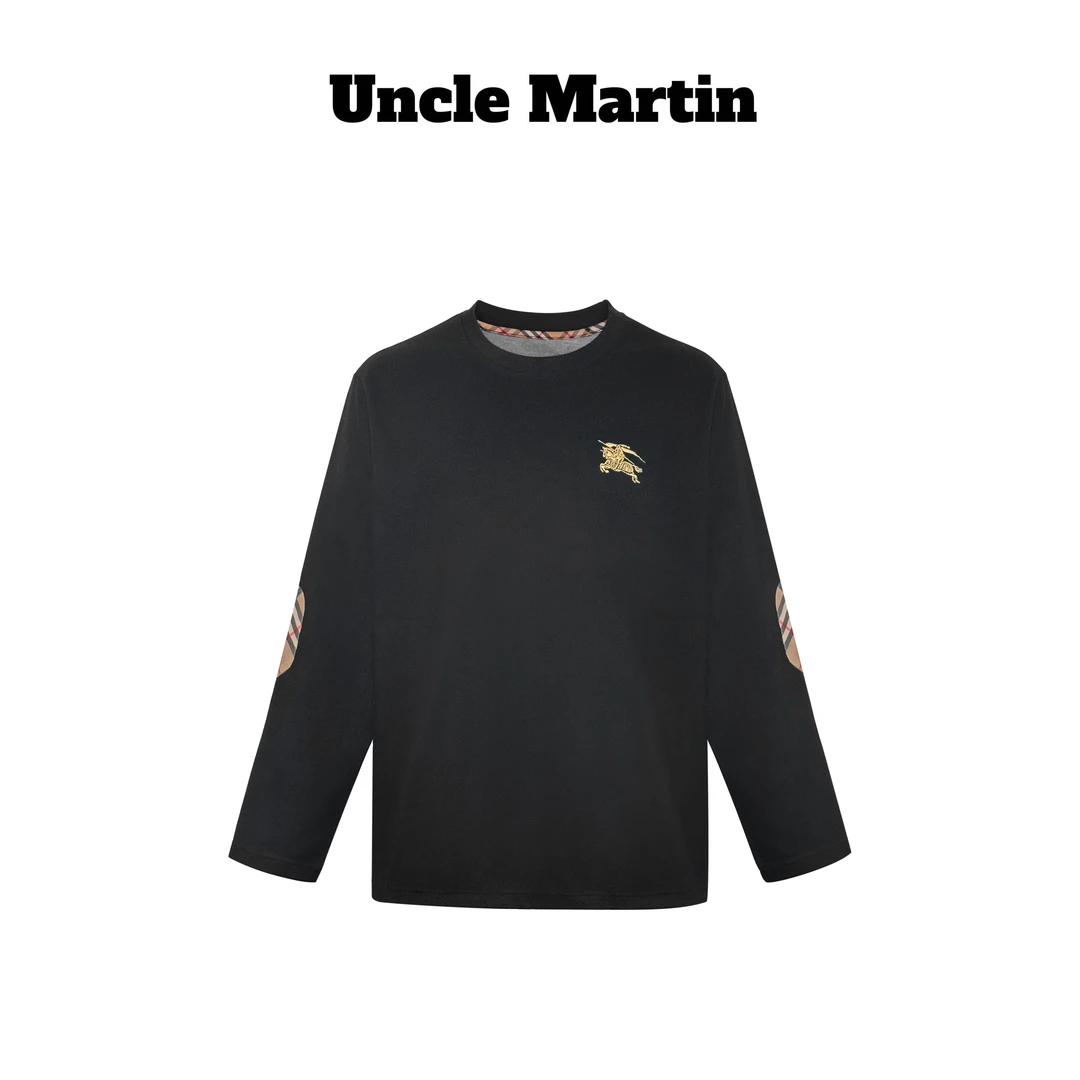 马丁叔叔 25AW长袖保暖免烫秋冬保暖打底时尚百搭潮流印花-881