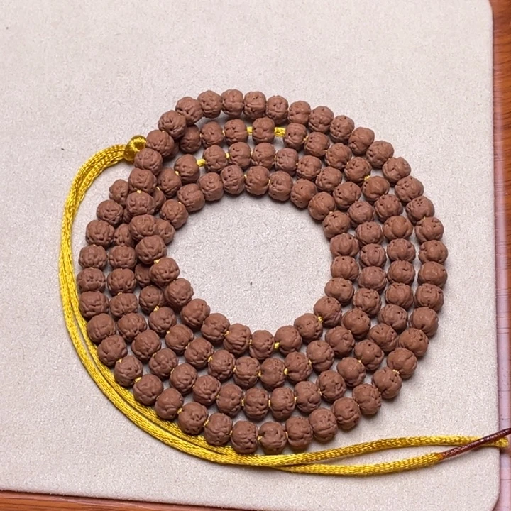 金刚菩提吊坠沃**具梅朵佛手108尺寸接近7