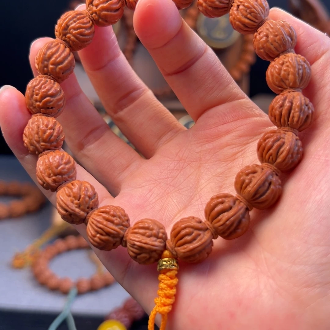 【闪购商品】桃核手串14野生火麒麟