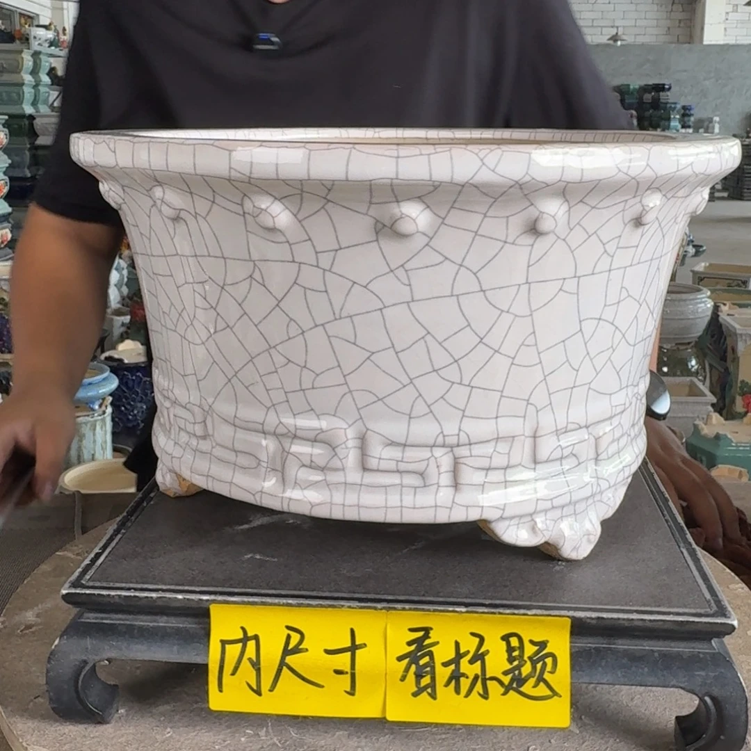 。一风堂石湾花盆 内29*16