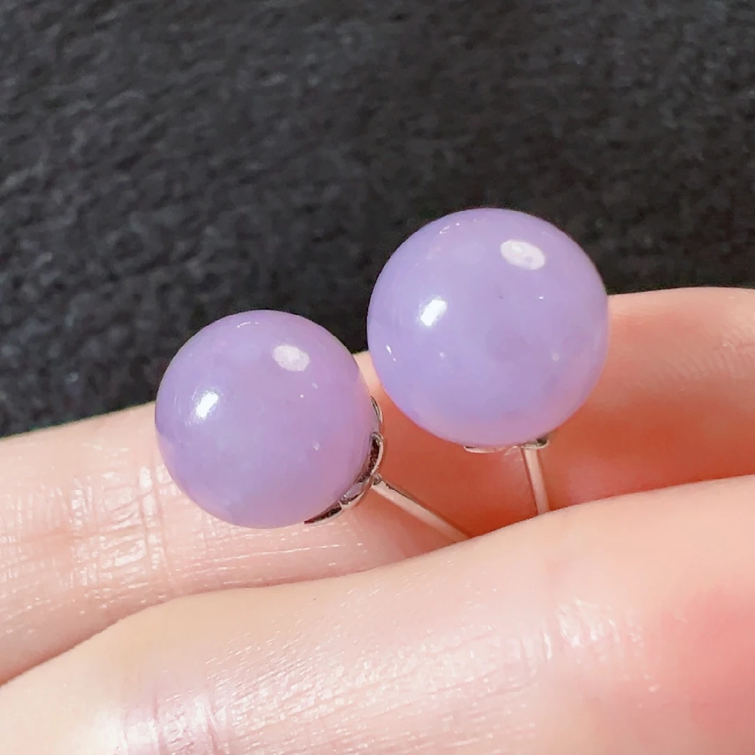 翡翠18K金镶嵌耳饰签收后24小时鉴赏期，过时不退