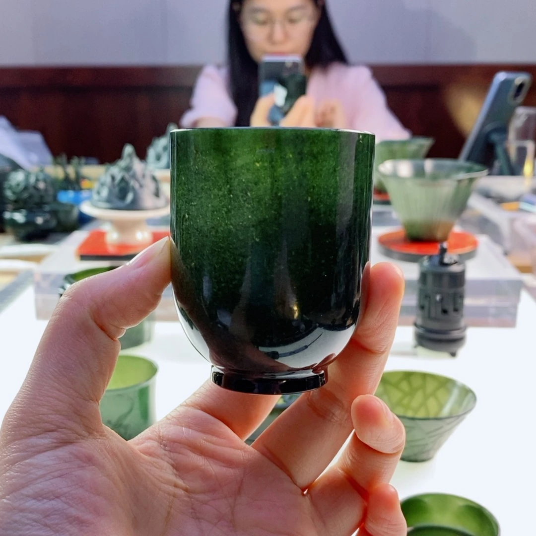 未镶嵌和田玉（青玉）挂件用****8