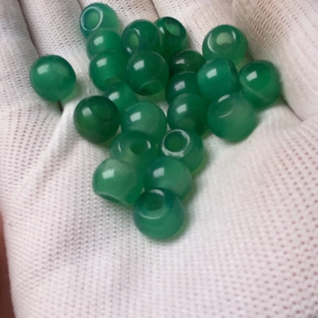 玛瑙/玉髓珠子未镶嵌10mm