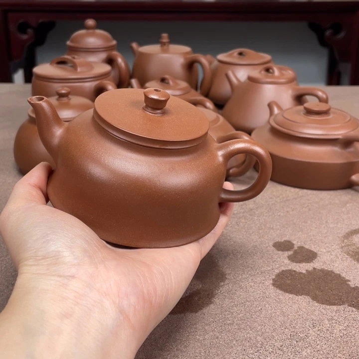 紫泥茶壶无相200毫升