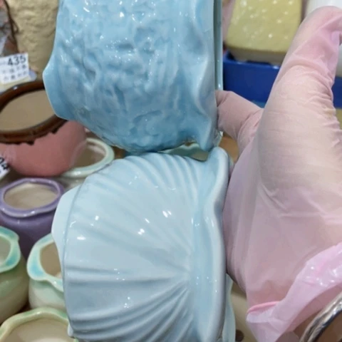 红陶陶瓷多肉花盆