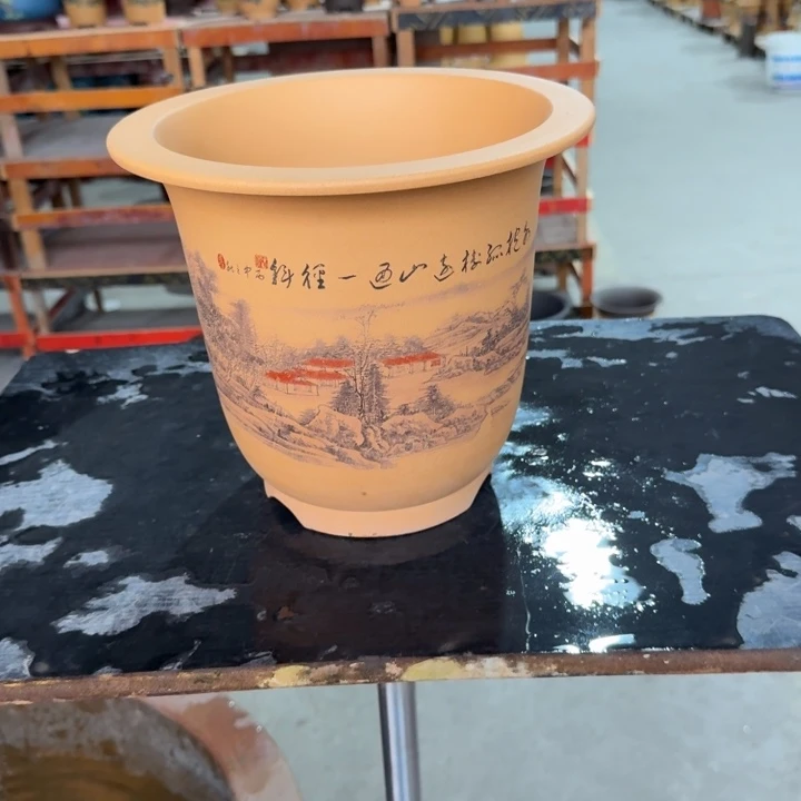 紫砂花盆 包邮 包破损