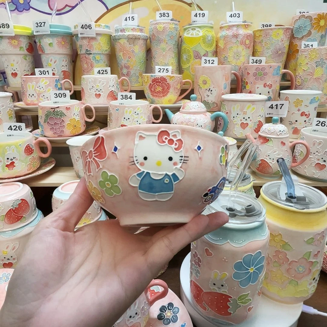 瓷片小黑点5寸碗碗碗碗碗
