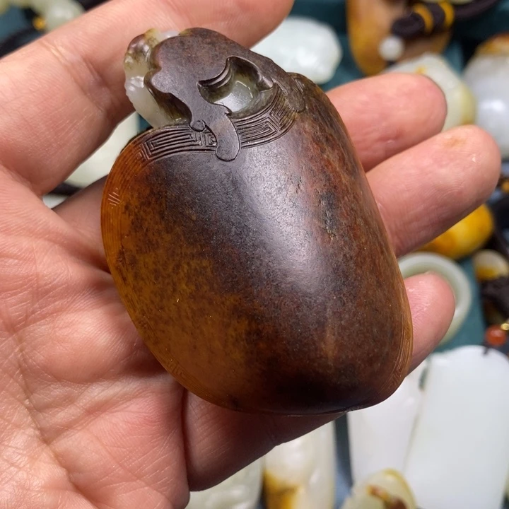 和田玉吊坠(不含链)未镶嵌-****-