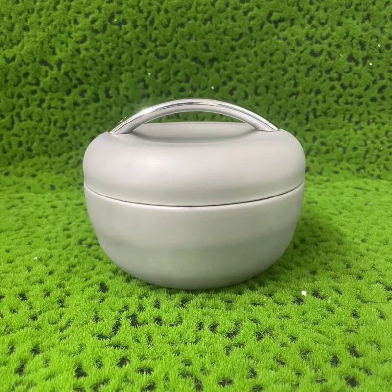 孤品 钛 1.3L苹果双层保温饭盒 11cm*16cm