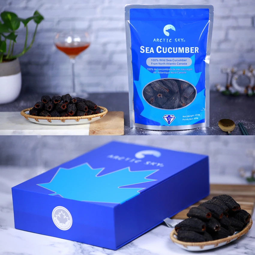 ARCTIC SKY加拿大【北极天空】海参干货北极海参454g 淡干 原装进口