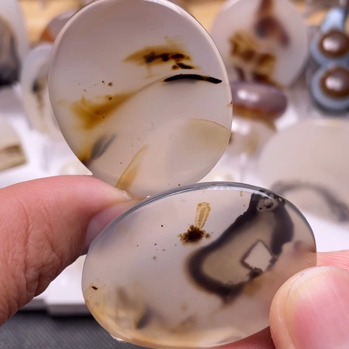 玛瑙/玉髓未镶嵌吊坠(不含链)