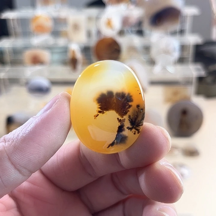 玛瑙/玉髓未镶嵌吊坠(不含链)