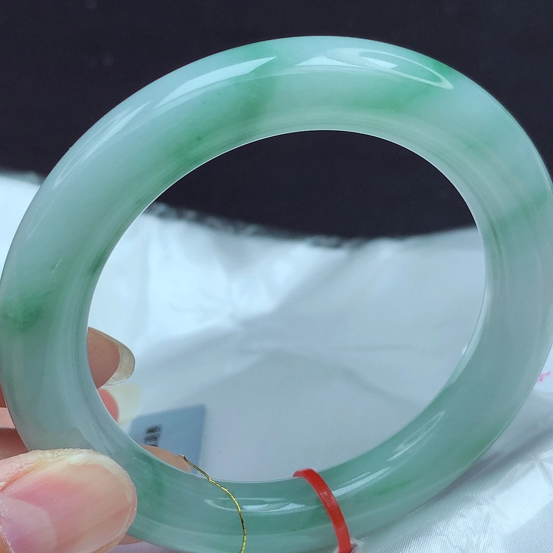 未镶嵌手镯翡翠56圆+734