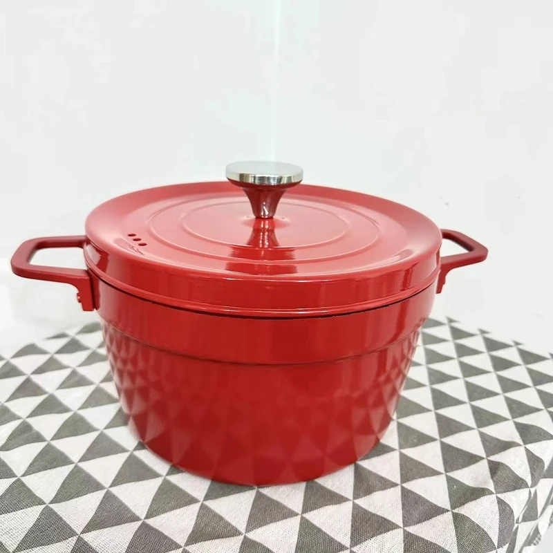汤锅网红珐琅铸铁锅家用厨房煲汤炖焖电磁炉燃煤气通用锅