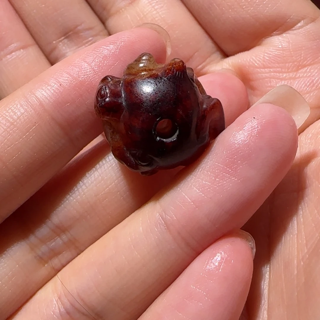 和田玉未镶嵌挂件明