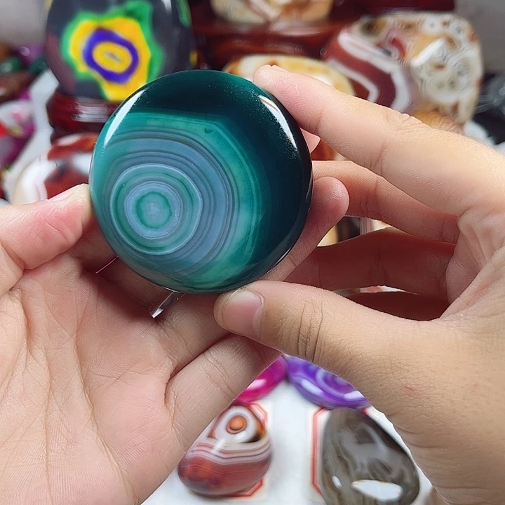 玛瑙/玉髓未镶嵌耳饰