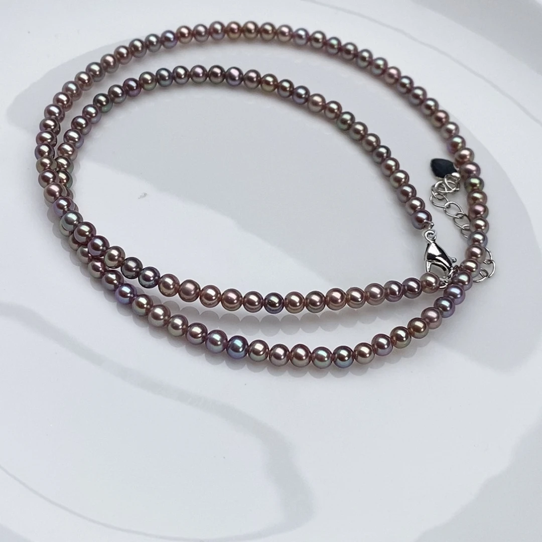 淡水珍珠颈饰合金