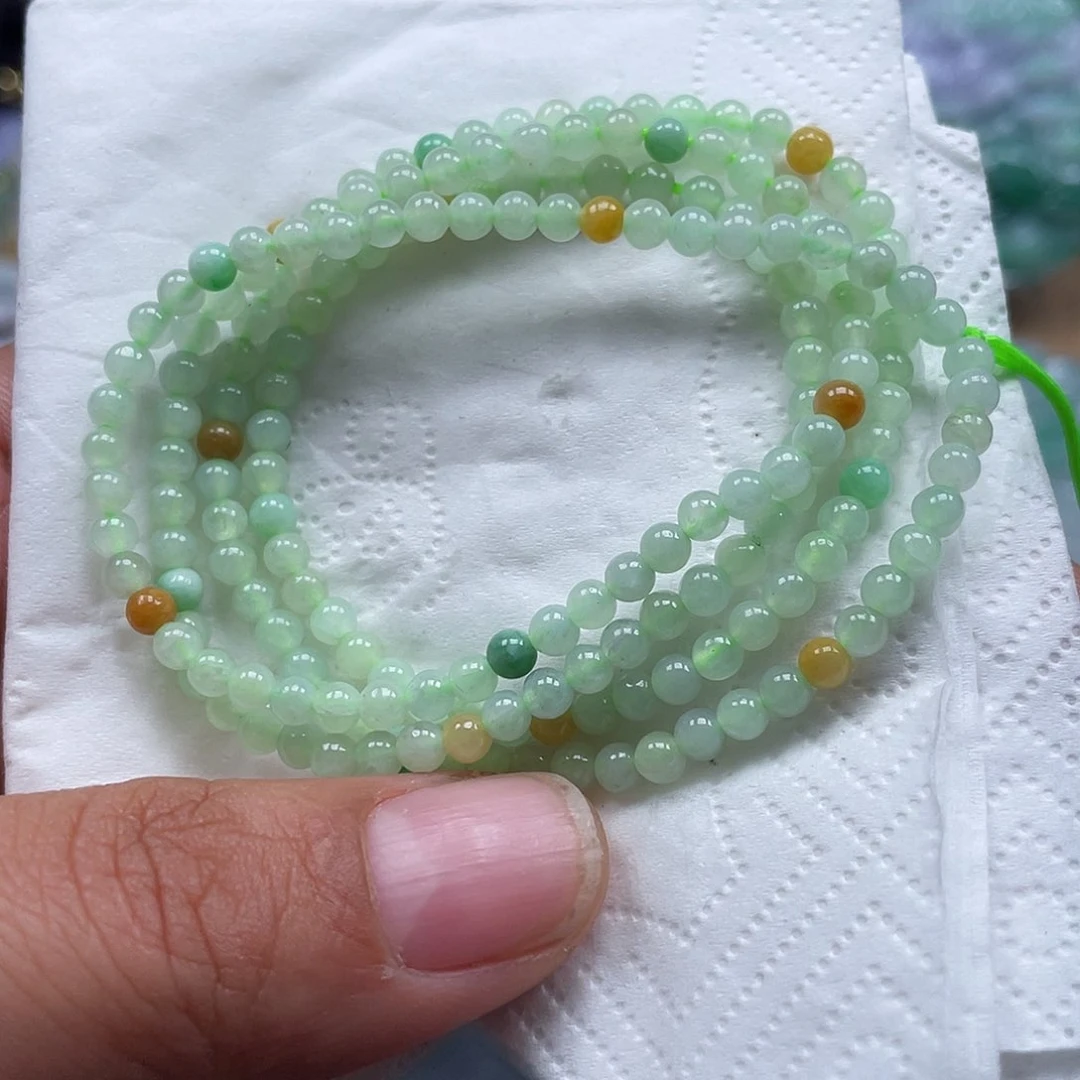 颈饰未镶嵌翡翠翡玉缘翡翠