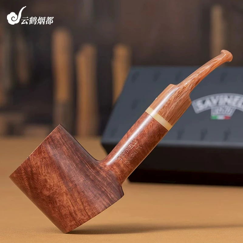 云鹤烟都意大利沙芬多洛米蒂P340L311沙芬烟斗