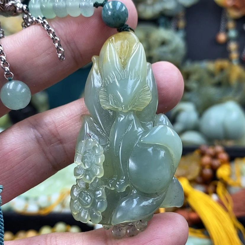 【闪购商品】未镶嵌岫玉吊坠