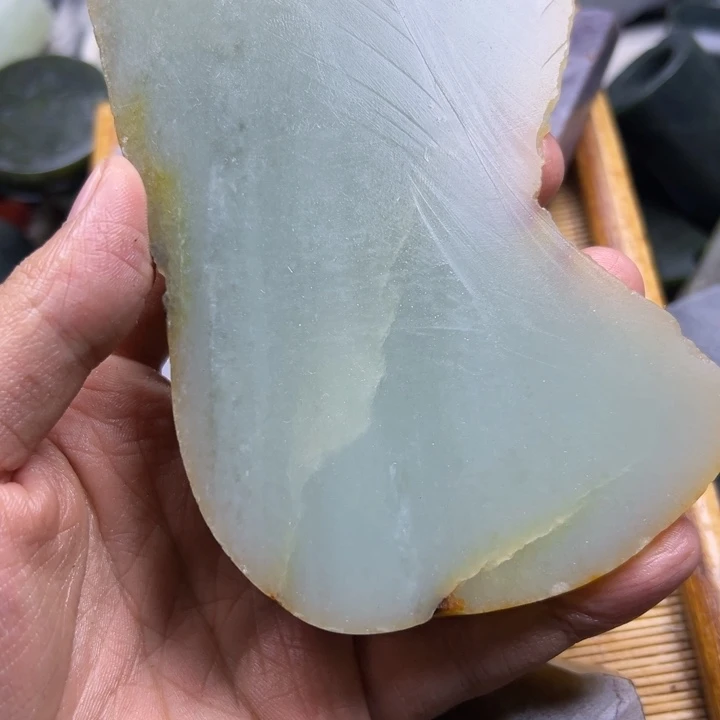 桃***岛未镶嵌手链和田玉
