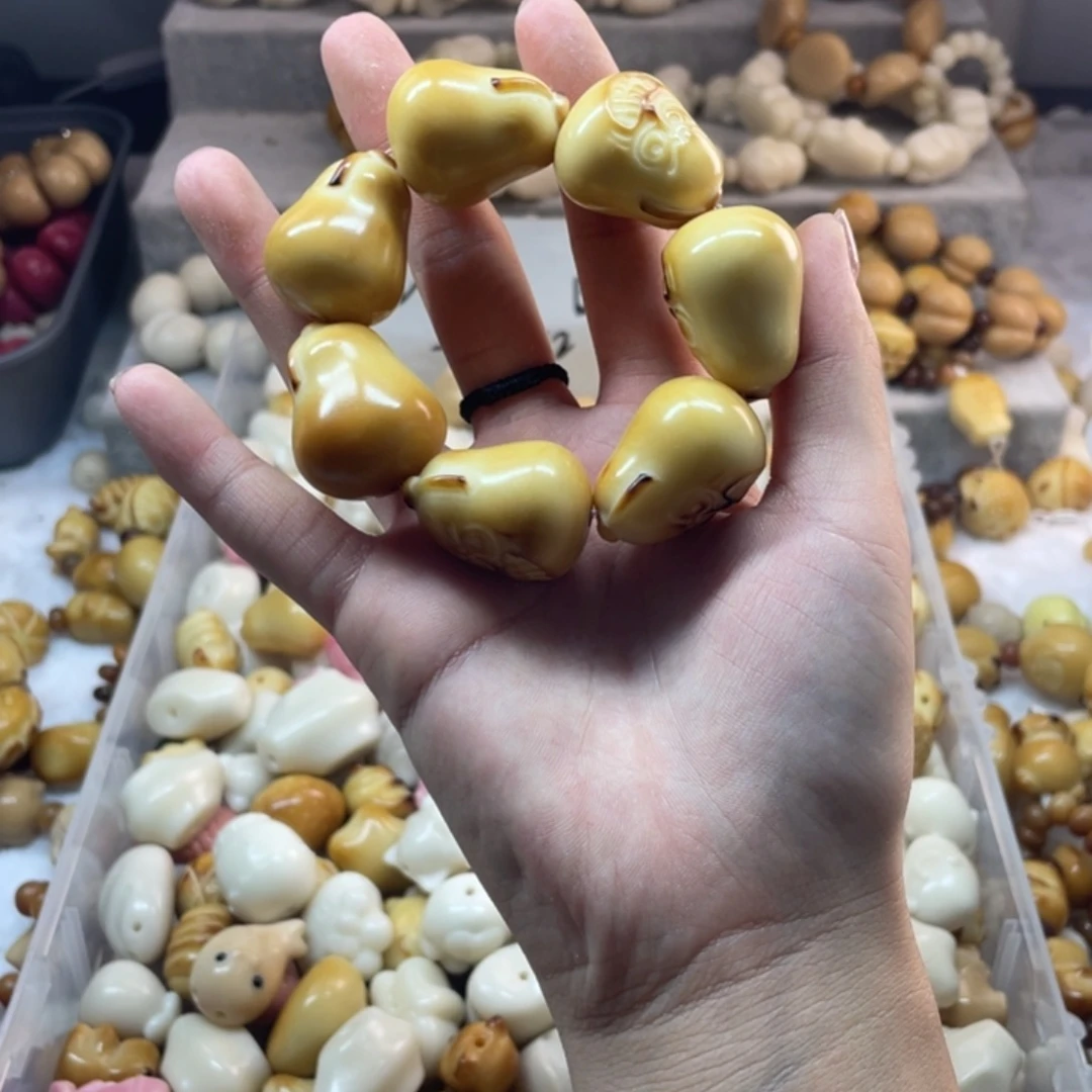 菩提根/象牙果吊坠全品象牙果鸭梨手捻