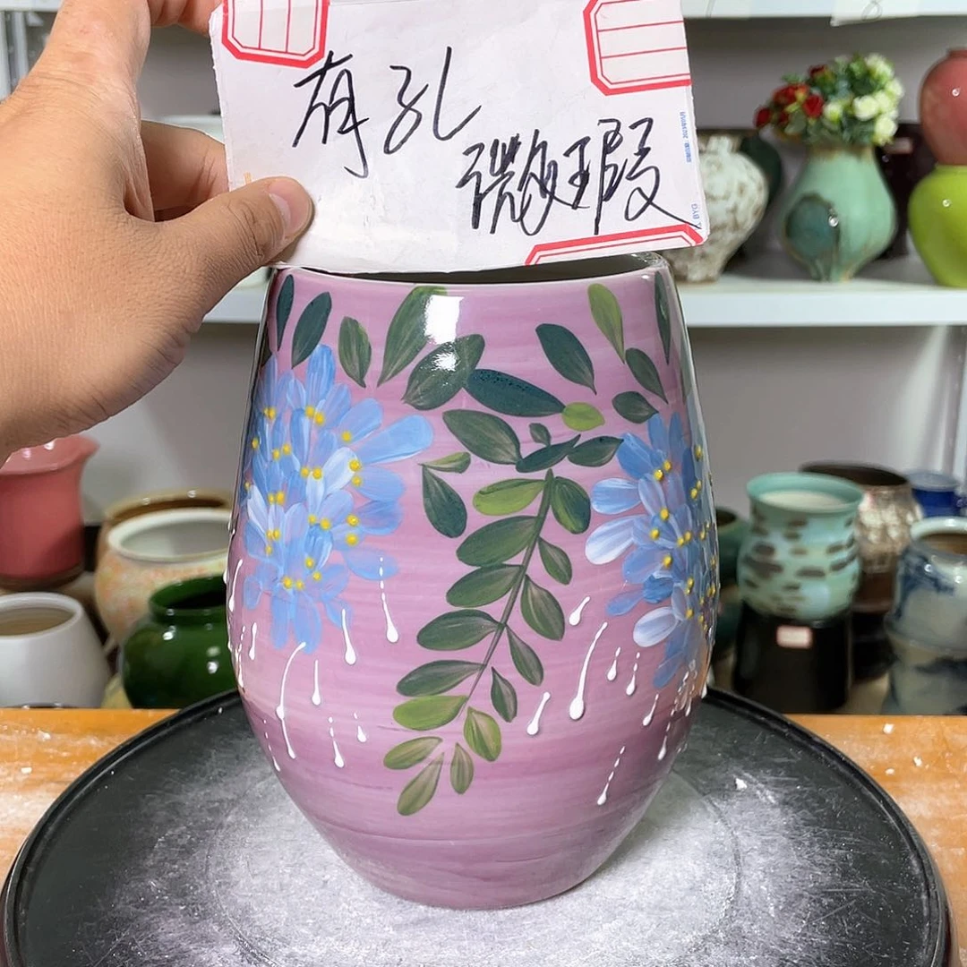 景德镇陶瓷花盆123