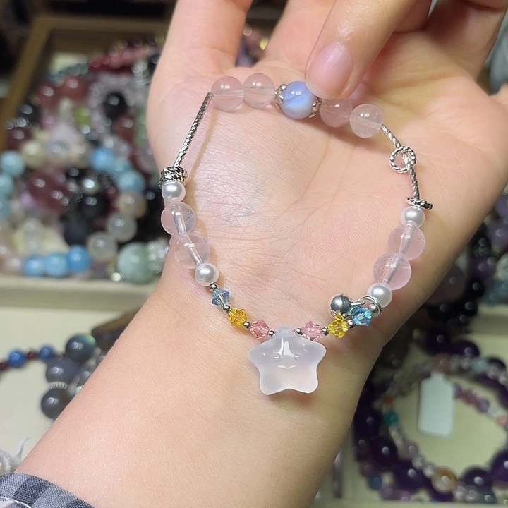 水晶未镶嵌手链金薇薇