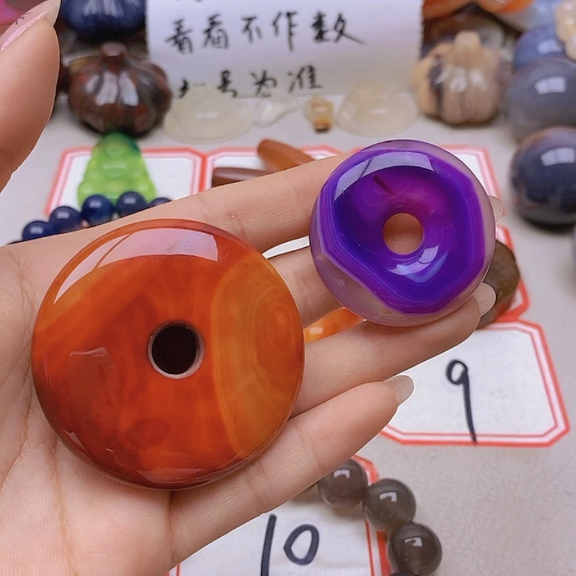 【闪购商品】未镶嵌玛瑙/玉髓珠宝半成品金**光