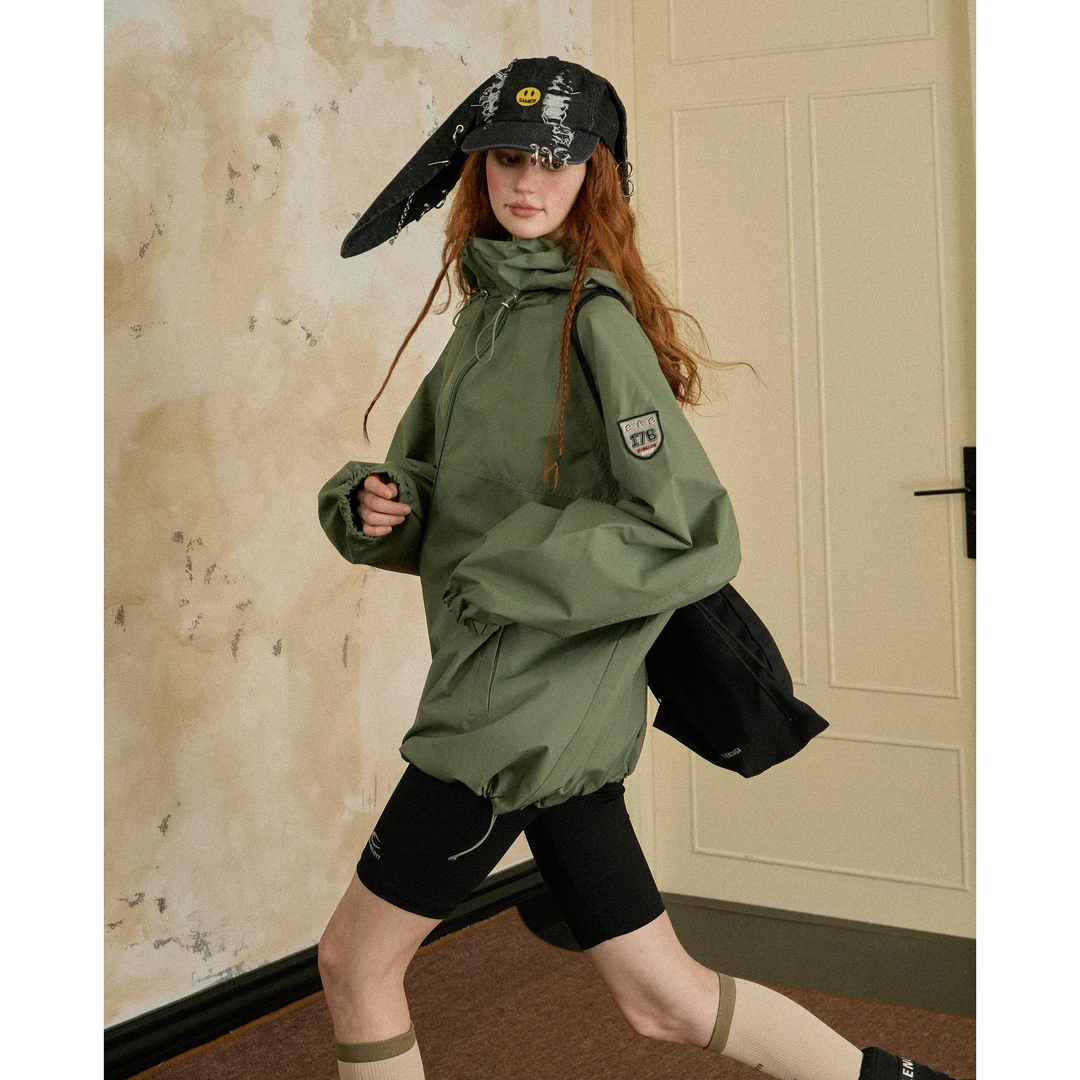 【直播间清仓款 No退No换】EZEK美式复古春秋夹克外套女上衣