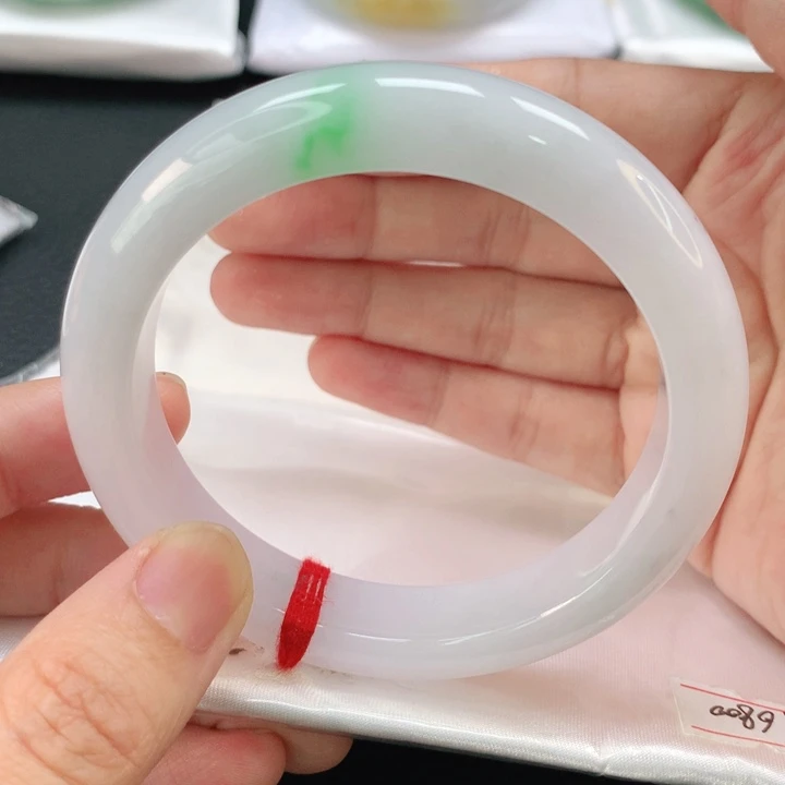 翡翠手镯未镶嵌缅甸57