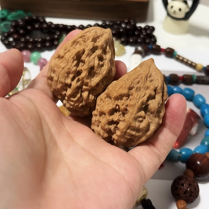 把件桃核大尺寸核桃 手把件 粉丝福利