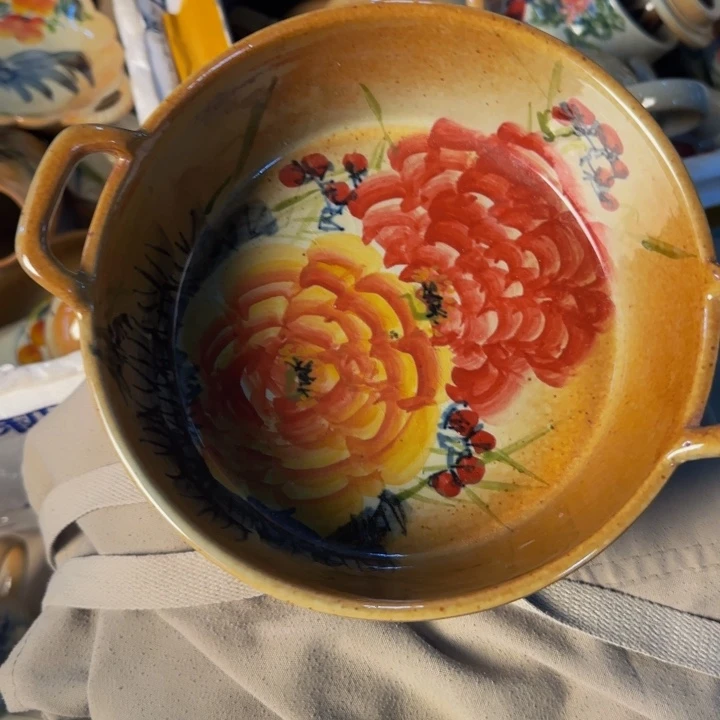 瓷片景德镇陶瓷手工手绘