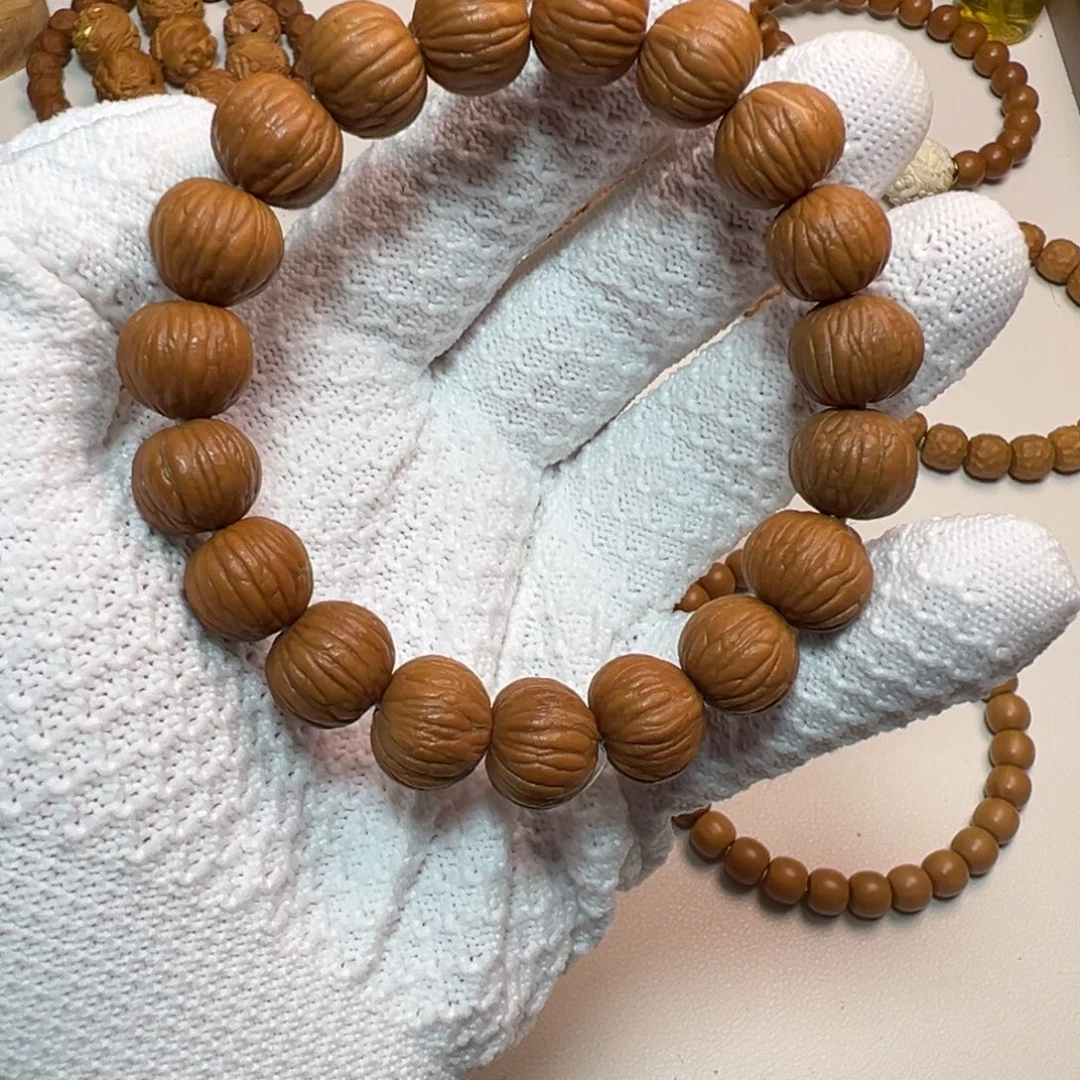 吊坠猴头核桃14+全品土豪。体验款。保玩红。