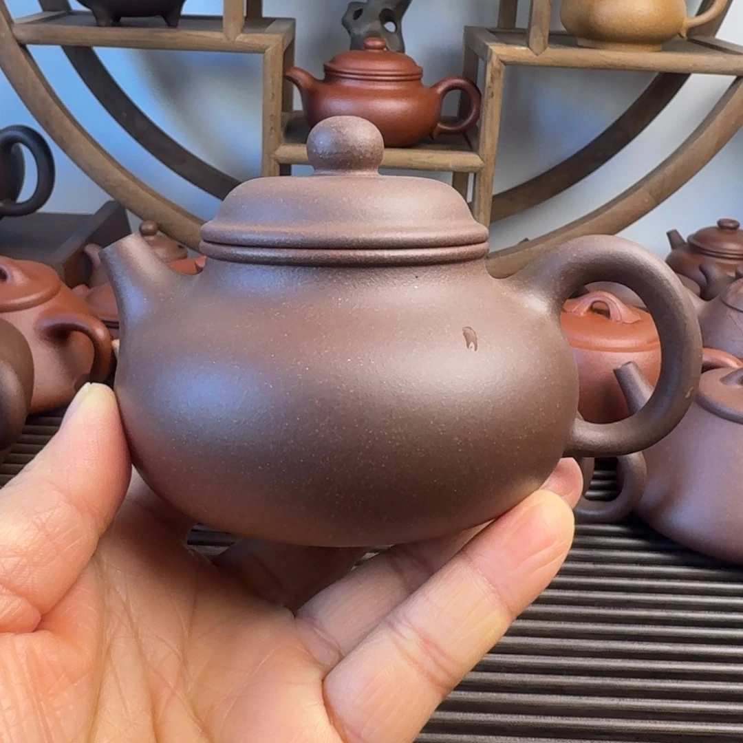 紫砂茶壶190cc容天嫩底槽清