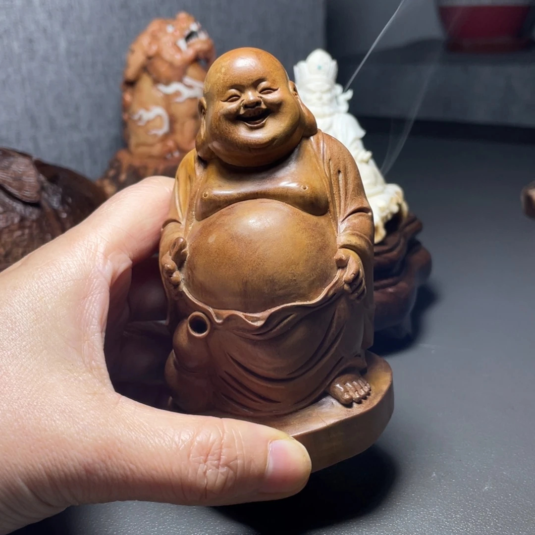 L***哥香榧木乐乐工艺品