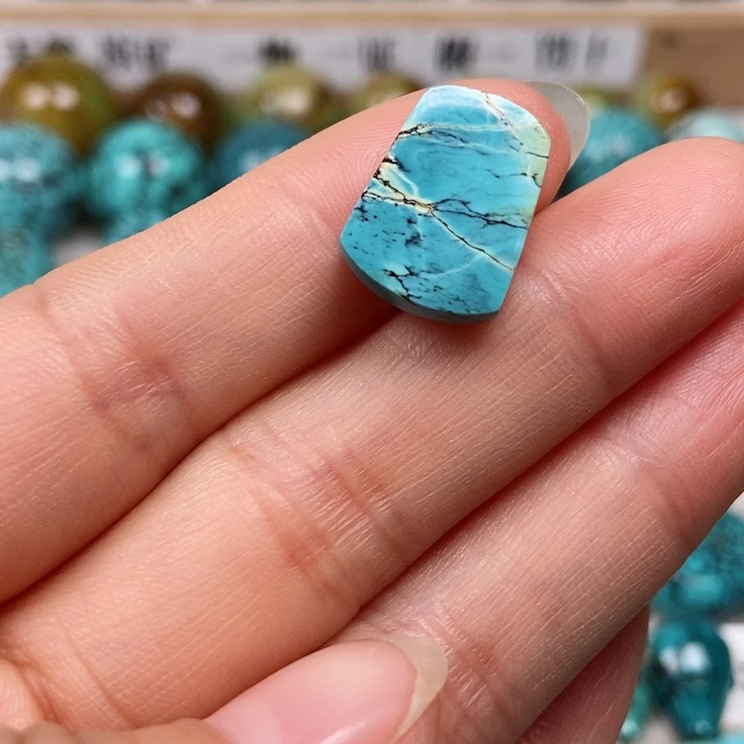 未镶嵌绿松石珠宝半成品