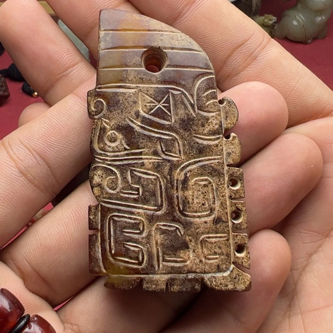 未镶嵌和田玉挂件醉*