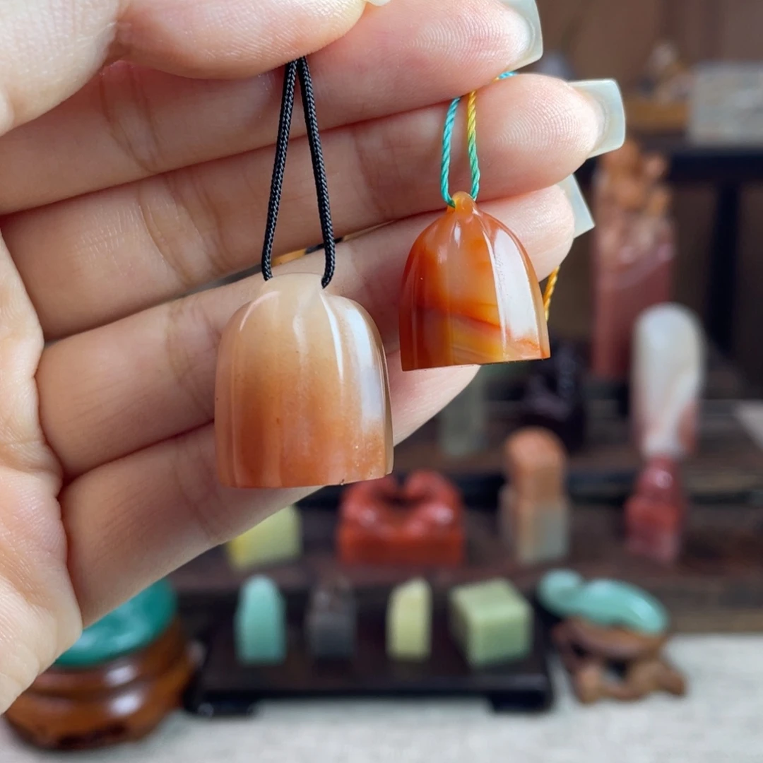 印石昌化石编号为4456微瑕