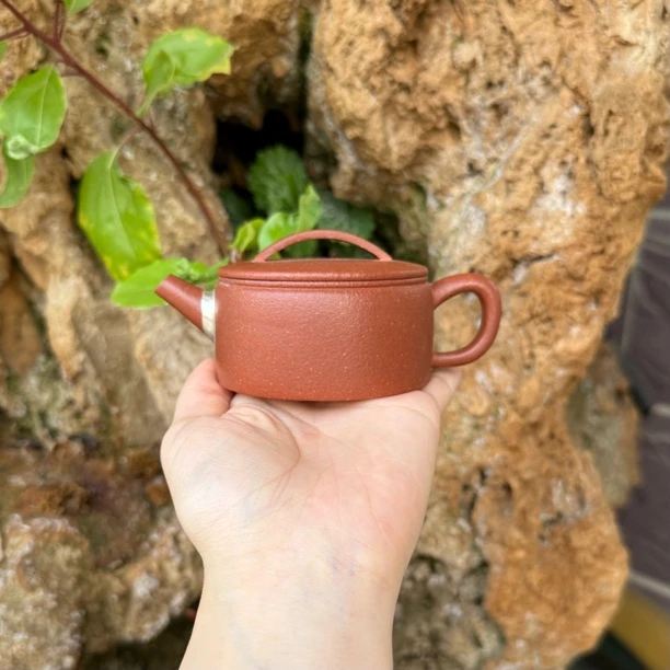 半手工瑕疵精挑红降坡汉瓦壶110-120cc（瑕疵请先询问瑕点）