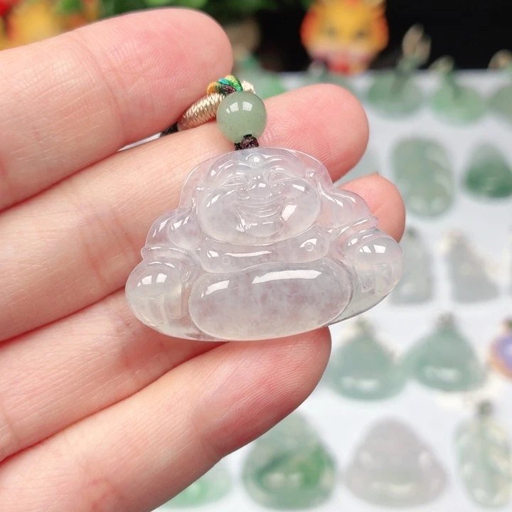 翡翠未镶嵌颈饰缅甸天然A货翡翠