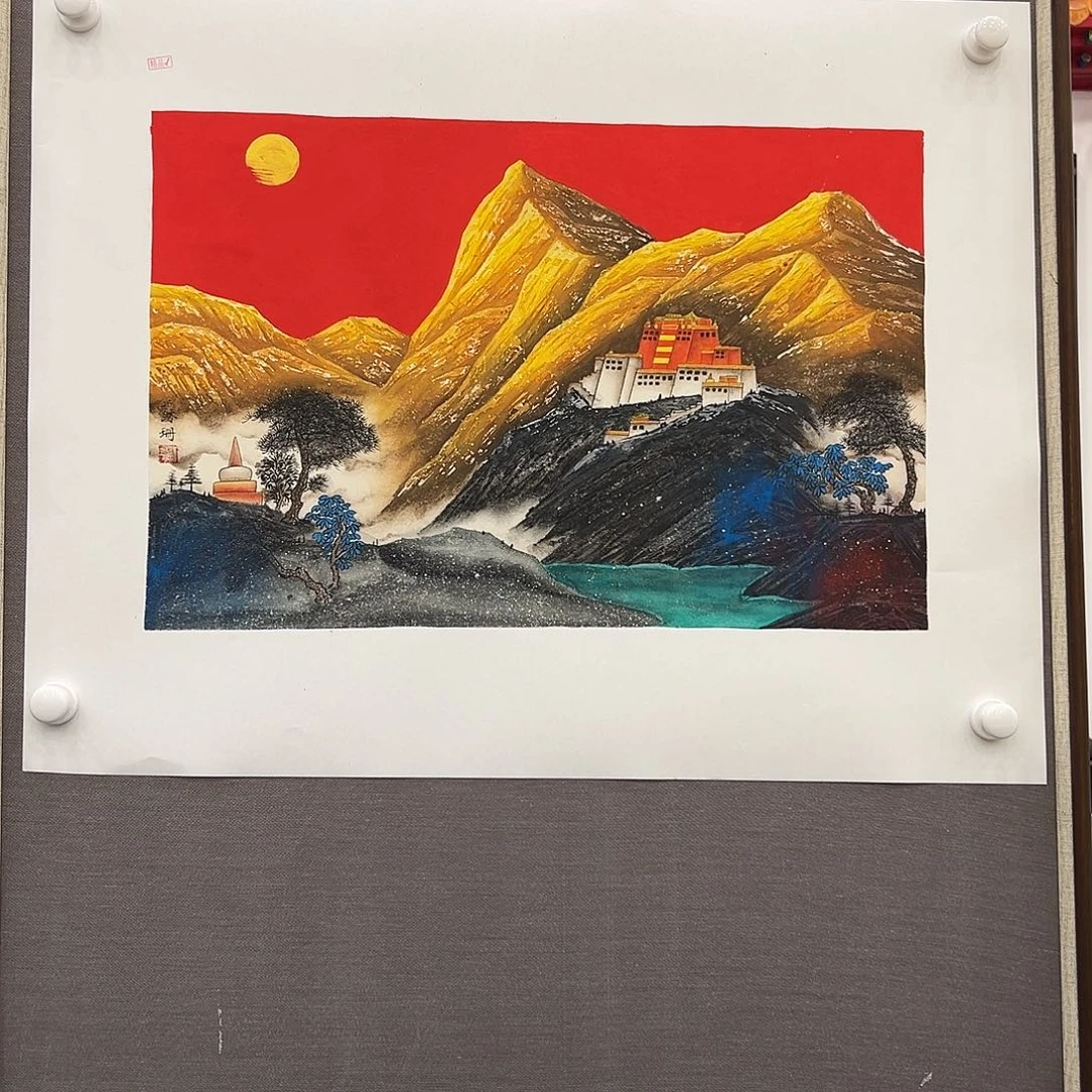 国画国画作品展！画家