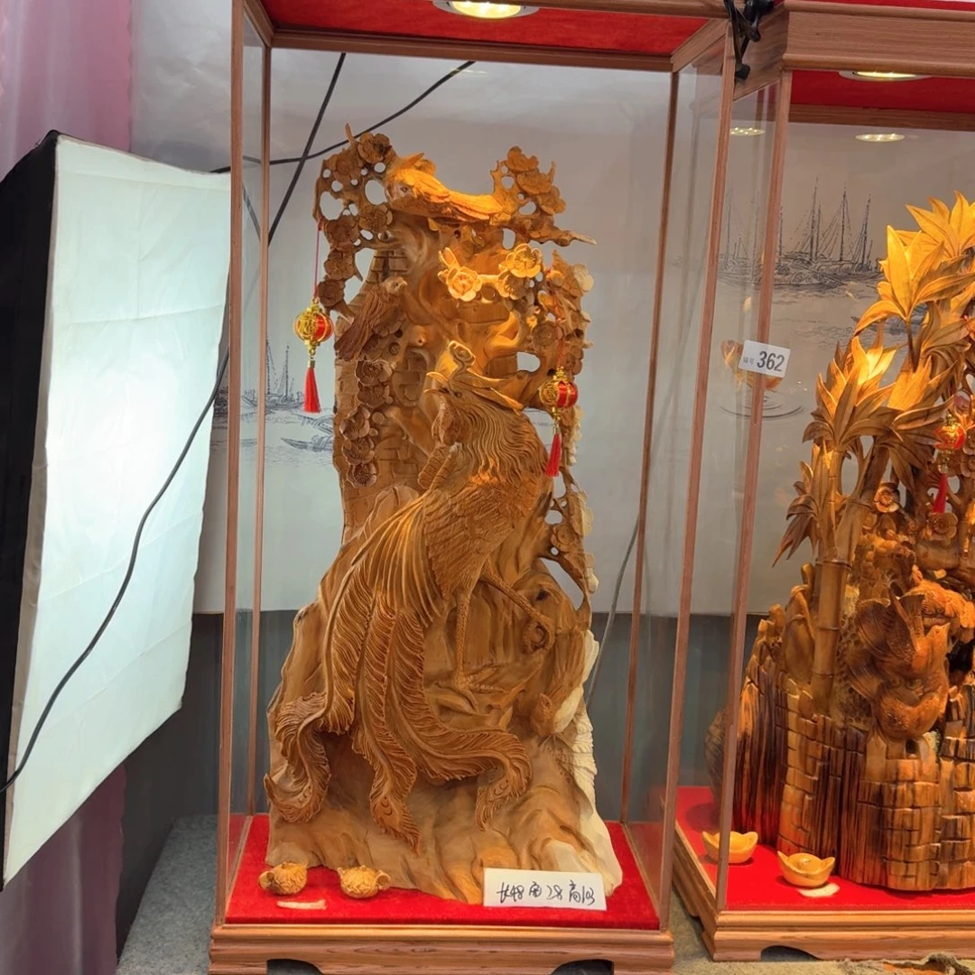 温***馨柏木（崖柏）木雕款