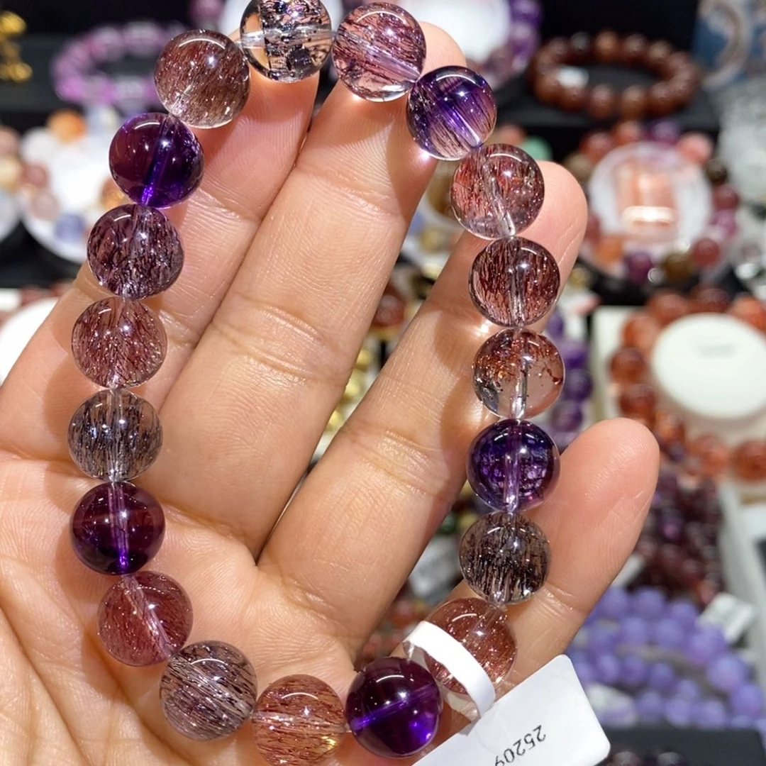 水晶手串未镶嵌仙女超七10