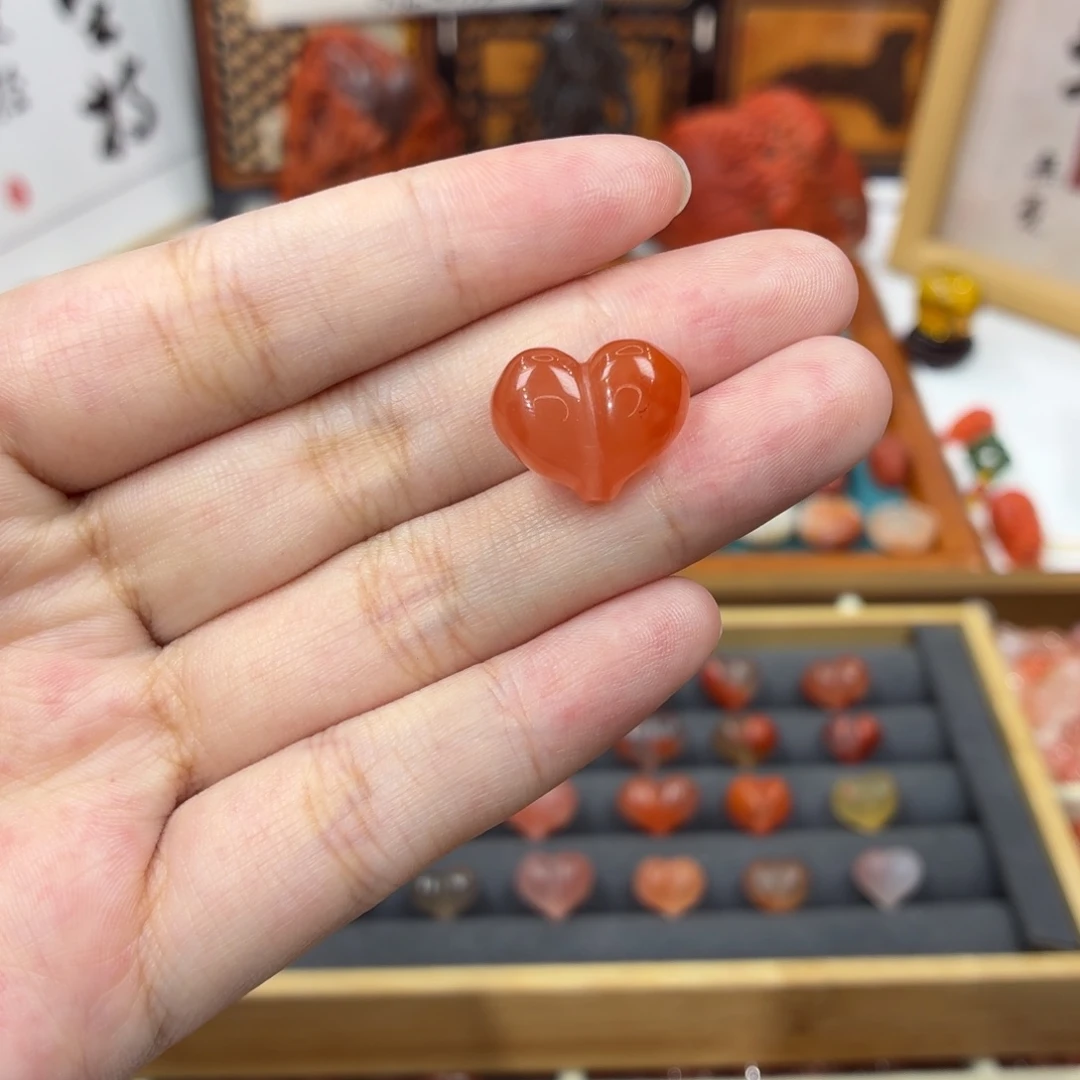 南红玛瑙未镶嵌配饰南红屁桃