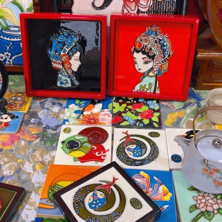 加大款瓷板画艺术作品