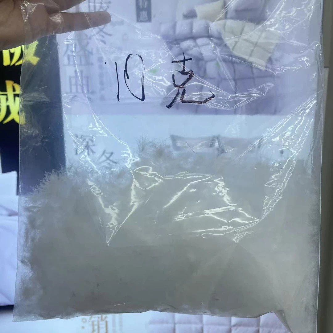 10克95鹅绒散装精选大朵清水老鹅绒鹅吊吊绒填充蓬松